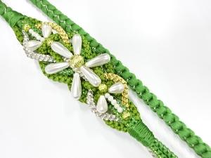 正絹　振袖用　手組帯締め